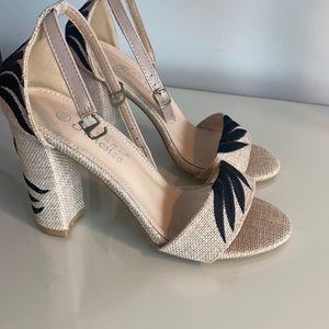 Canvas Heels